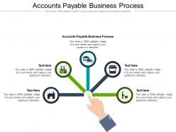 Accounts payable business process ppt powerpoint presentation portfolio example topics cpb