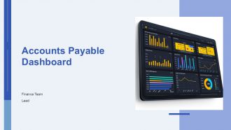Accounts Payable Dashboard With Pending Invoices PPT Example AT