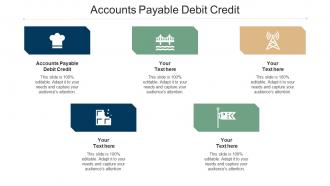 Accounts payable debit credit ppt powerpoint presentation portfolio objects cpb