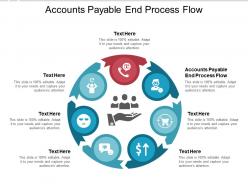 Accounts payable end process flow ppt powerpoint presentation show visual cpb