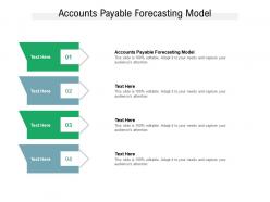 Accounts payable forecasting model ppt powerpoint presentation summary designs cpb