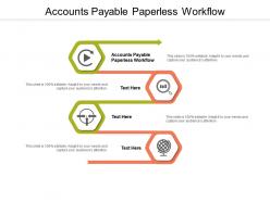 Accounts payable paperless workflow ppt powerpoint presentation cpb