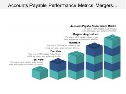 Accounts payable performance metrics mergers acquisitions corporate governance cpb