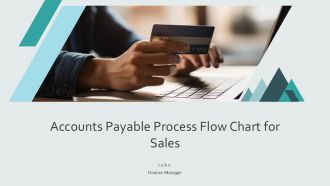 Accounts Payable Process Flow Chart For Sales PPT Guidelines AT