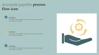 Accounts Payable Process Flow Icon