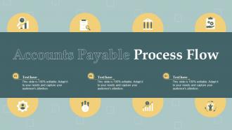 Accounts Payable Process Flow Ppt Slides Background Images
