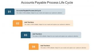 Accounts Payable Process Life Cycle Ppt Powerpoint Presentation Visuals Cpb