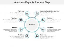 Accounts payable process step ppt powerpoint presentation outline graphic tips cpb