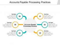 Accounts payable processing practices ppt powerpoint presentation infographic cpb