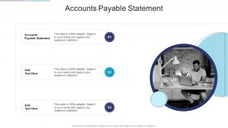 Accounts Payable Statement In Powerpoint And Google Slides Cpb