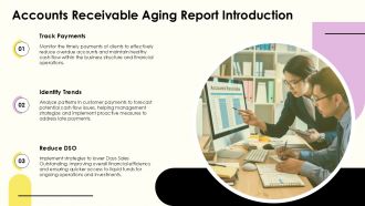 Accounts Receivable Aging Report How To Track Outstanding Invoices PPT Structure AT Idea Pre-designed