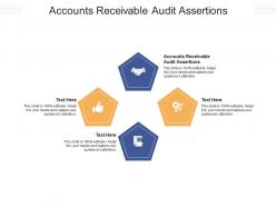 Accounts receivable audit assertions ppt powerpoint presentation slides aids cpb