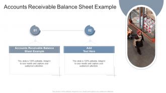 Accounts Receivable Balance Sheet Example In Powerpoint And Google Slides Cpb
