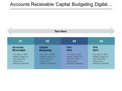 Accounts receivable capital budgeting digital marketing property management cpb