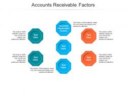 Accounts receivable factors ppt powerpoint presentation show cpb