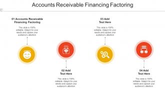 Accounts Receivable Financing Factoring Ppt Powerpoint Presentation Styles Cpb