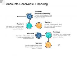 Accounts receivable financing ppt powerpoint presentation gallery icon cpb