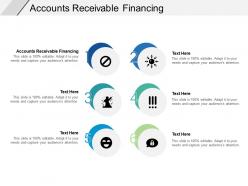 Accounts receivable financing ppt powerpoint presentation icon design ideas cpb