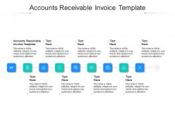 Accounts receivable invoice template ppt powerpoint presentation show graphics cpb