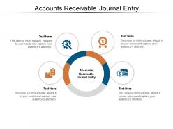 Accounts receivable journal entry ppt powerpoint presentation model show cpb