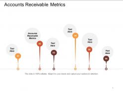 Accounts receivable metrics ppt powerpoint presentation diagram images cpb