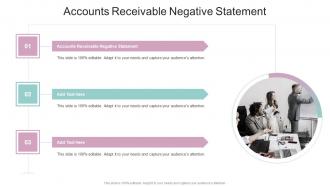Accounts Receivable Negative Statement In Powerpoint And Google Slides Cpb