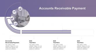 Accounts Receivable Payment Ppt Powerpoint Presentation Slides Visuals Cpb