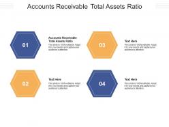 Accounts receivable total assets ratio ppt powerpoint presentation icon gallery cpb
