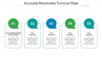 Accounts receivable turnover rate ppt powerpoint presentation diagram templates cpb