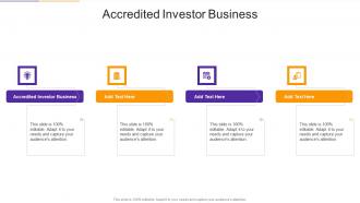 Accredited Investor Business In Powerpoint And Google Slides Cpb