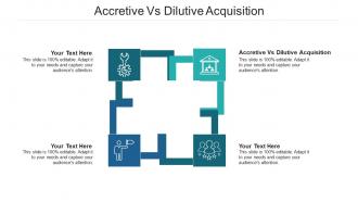 Accretive vs dilutive acquisition ppt powerpoint presentation summary cpb