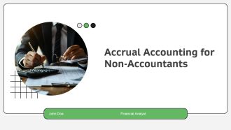 Accrual Accounting For Non Accountants PPT Summary AT