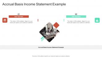 Accrual Basis Income Statement Example In Powerpoint And Google Slides Cpb