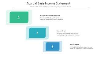 Accrual basis income statement ppt powerpoint presentation infographic template icon cpb