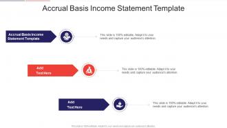 Accrual Basis Income Statement Template In Powerpoint And Google Slides Cpb