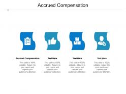 Accrued compensation ppt powerpoint presentation infographics templates cpb
