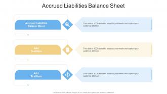 Accrued Liabilities Balance Sheet In Powerpoint And Google Slides Cpb