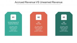 Accrued Revenue Vs Unearned Revenue Ppt Powerpoint Presentation Model Slide Cpb