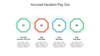 Accrued Vacation Pay Out Ppt Powerpoint Presentation Infographic Template Master Slide Cpb