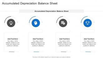 Accumulated Depreciation Balance Sheet In Powerpoint And Google Slides Cpb