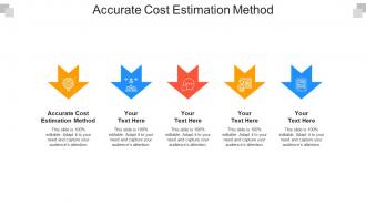 Accurate cost estimation method ppt powerpoint presentation summary ideas cpb