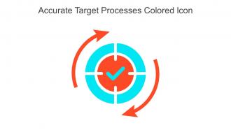 Accurate Target Processes Colored Icon In Powerpoint Pptx Png And Editable Eps Format