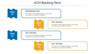 Ach Banking Term Ppt Powerpoint Presentation Icon Designs Cpb