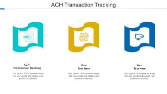 ACH Transaction Tracking Ppt Powerpoint Presentation Outline Mockup Cpb