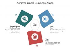 Achieve goals business areas ppt powerpoint presentation infographic template layout ideas cpb