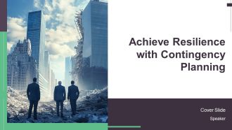 Achieve Resilience With Contingency Planning PPT Template AT