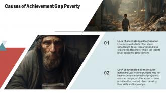Achievement Gap Poverty powerpoint presentation and google slides ICP Colorful Informative