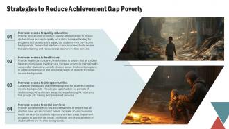 Achievement Gap Poverty powerpoint presentation and google slides ICP Professionally Informative