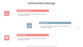 Achievement Ideology In Powerpoint And Google Slides Cpb