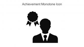 Achievement Monotone Icon In Powerpoint Pptx Png And Editable Eps Format